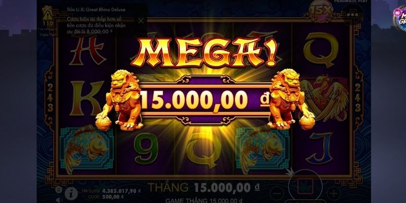 Nổ hũ Mega Deluxe nhiều cấp độ thưởng hấp dẫn